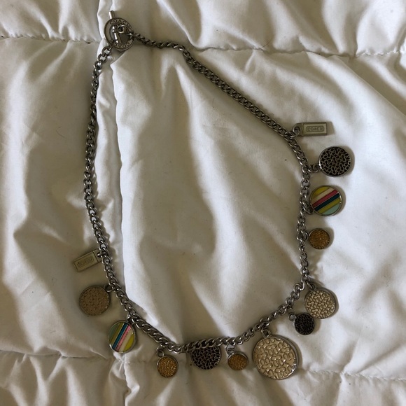 Vintage Coach Charm Necklace - Picture 1 of 2